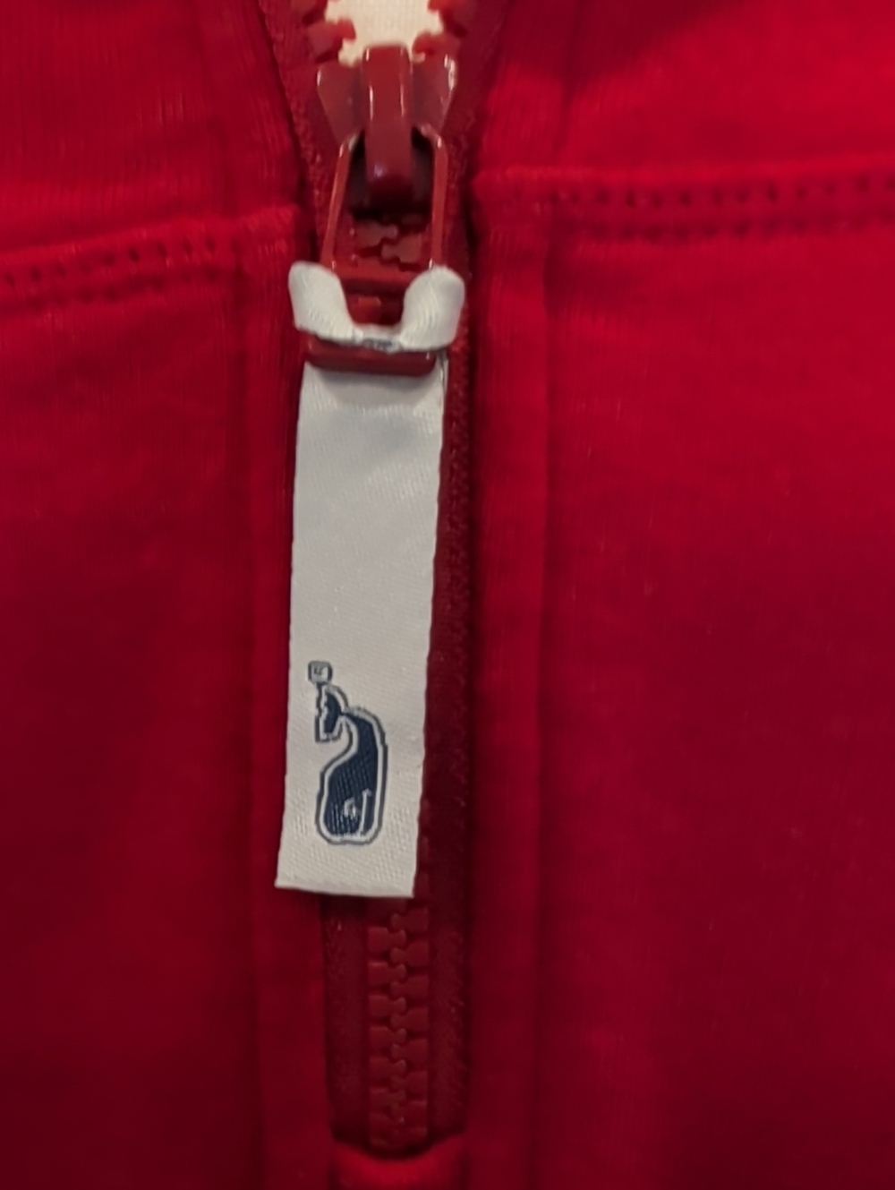 Vineyard Vines Women's Red Quarter-Zip Pullover Sweater - Picture 3 of 4